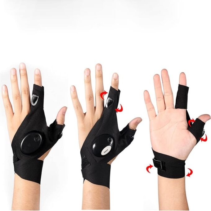 Miniatura 3 de Guante con linterna luz Led herramienta